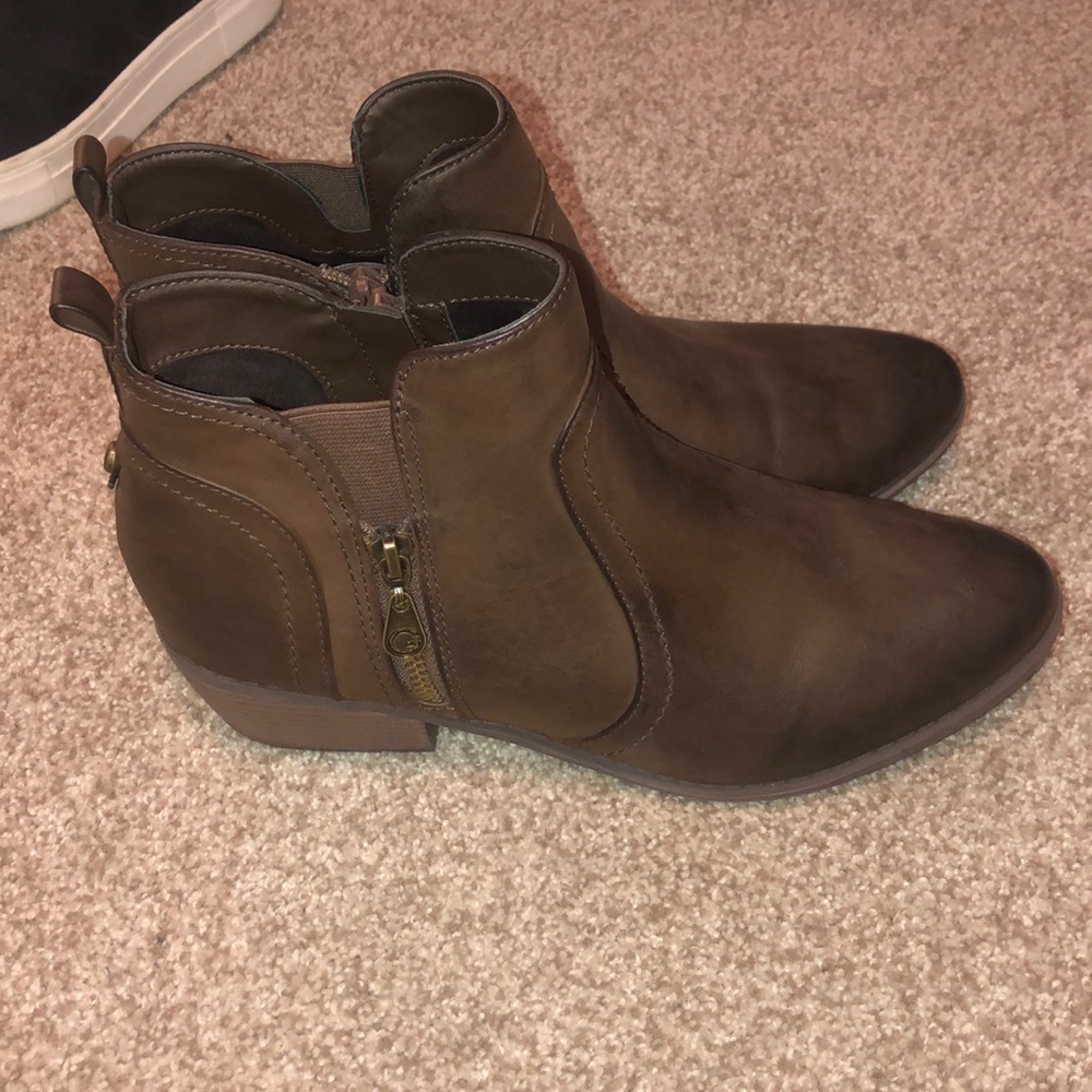 Brown Ankle Boots